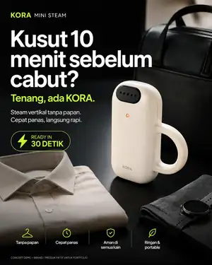 KORA concept demo — materi pembuka masalah